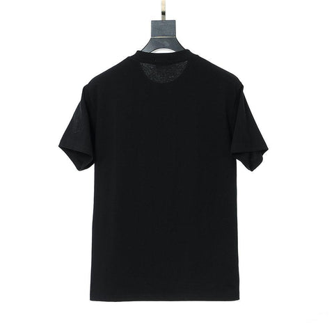 Moncler T-Shirt Without Collar 'Black' - Banlieue91