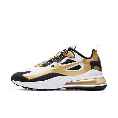 Nike Air Max 270 React 'White Metallic Gold' - Banlieue91