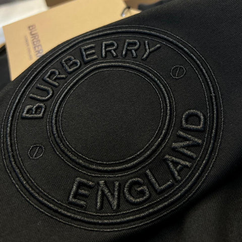 Burberry T-Shirt Without Collar 'Black' - Banlieue91