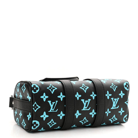 Louis Vuitton Monogram Playground Keepall Bandouliere 25 Black - Banlieue91