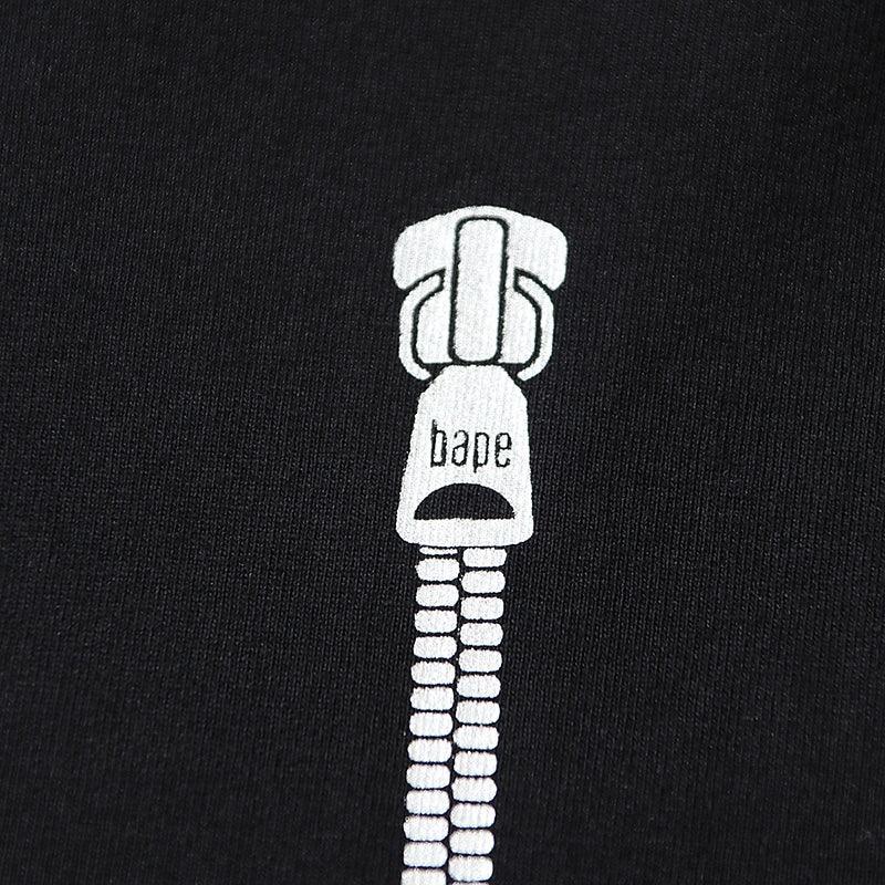BATHING APE Black T-SHORT SLEEVE TEE 1ST CAMO SHARK TEE - Banlieue91