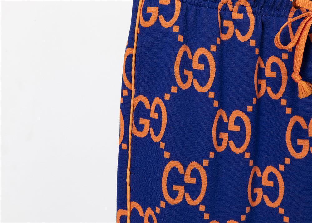 Gucci Long Pant 'Blue/Orange' - Banlieue91