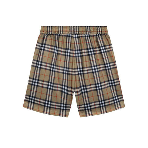 Burberry Men's Striped Cotton Knit Basketball Shorts 'Beige' - Banlieue91