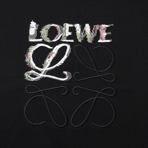 Loewe T-Shirt Without Collar 'Black' - Banlieue91