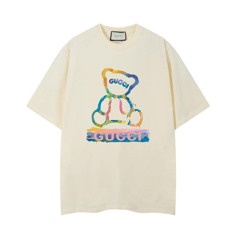 Gucci T-Shirt Without Collar 'Beige' - Banlieue91