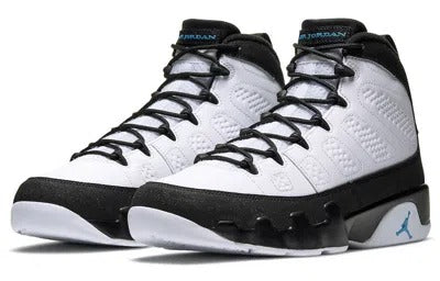 AIR JORDAN 9 Retro 'university Blue' In White
