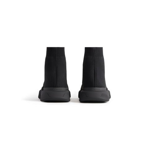 MEN'S SPEED 2.0 RECYCLED KNIT SNEAKER IN BLACK - SpinServe