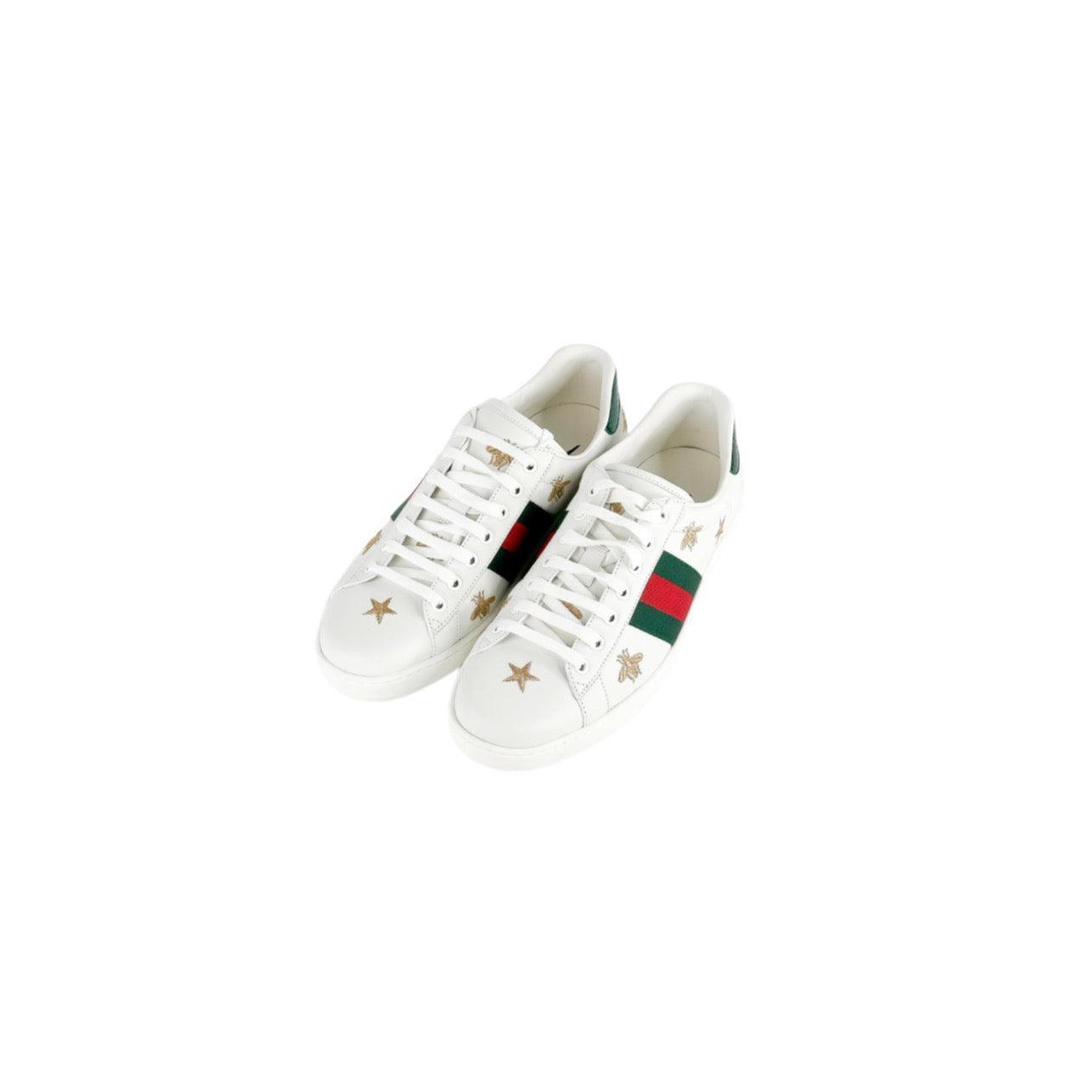 Gucci Ace Embroidered 'Bees and Stars' - Banlieue91