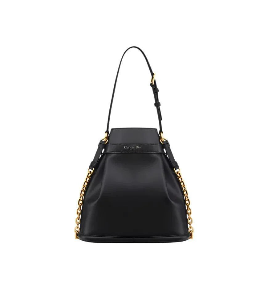 Medium C'est Dior Bag Golden Saddle CD-Embossed Calfskin - Banlieue91