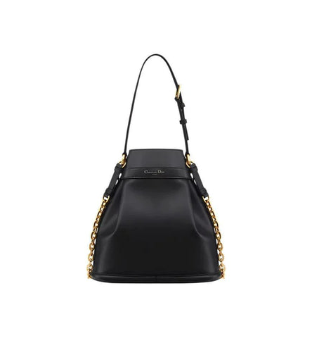 Medium C'est Dior Bag Golden Saddle CD-Embossed Calfskin - Banlieue91
