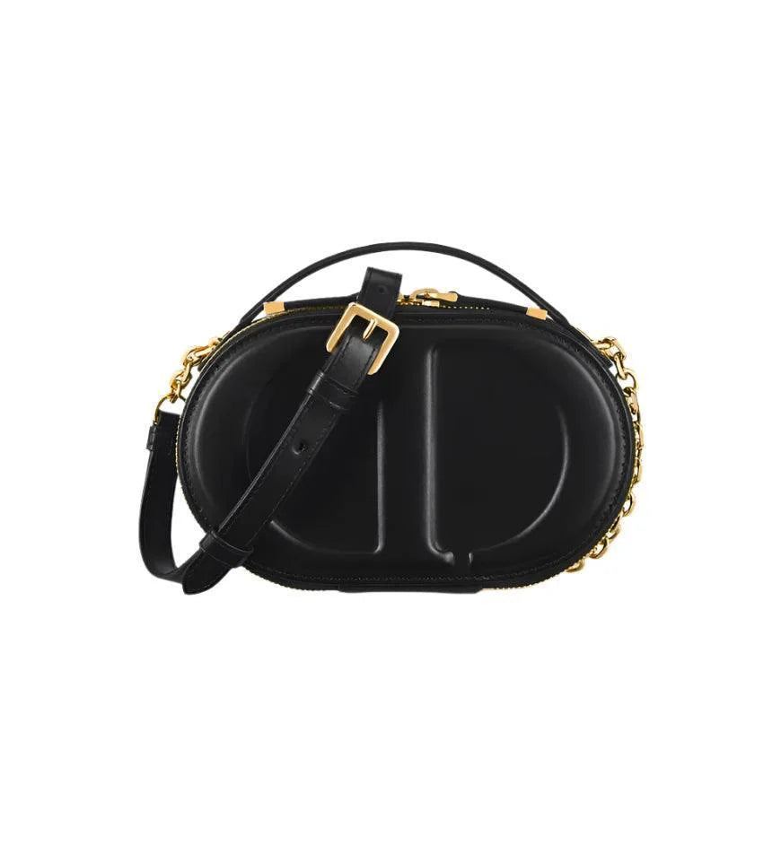 Christian Dior Signature Oval Camera Bag Calfskin with Embossed CD Signature - Banlieue91