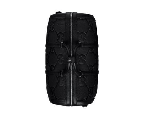 Gucci Duffle Bag Jumbo GG Embossed Leather Small - Banlieue91