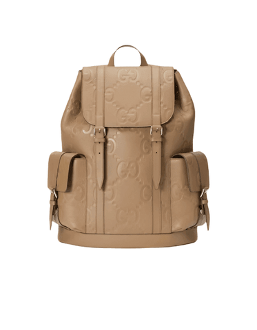 Gucci Jumbo GG Backpack Taupe - Banlieue91
