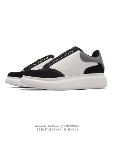 Alexander McQueen Men's Oversized Larry Leather Low-Top Sneakers - Banlieue91