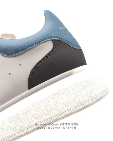 Alexander McQueen Men's Oversized Larry Leather Low-Top Sneakers - Banlieue91