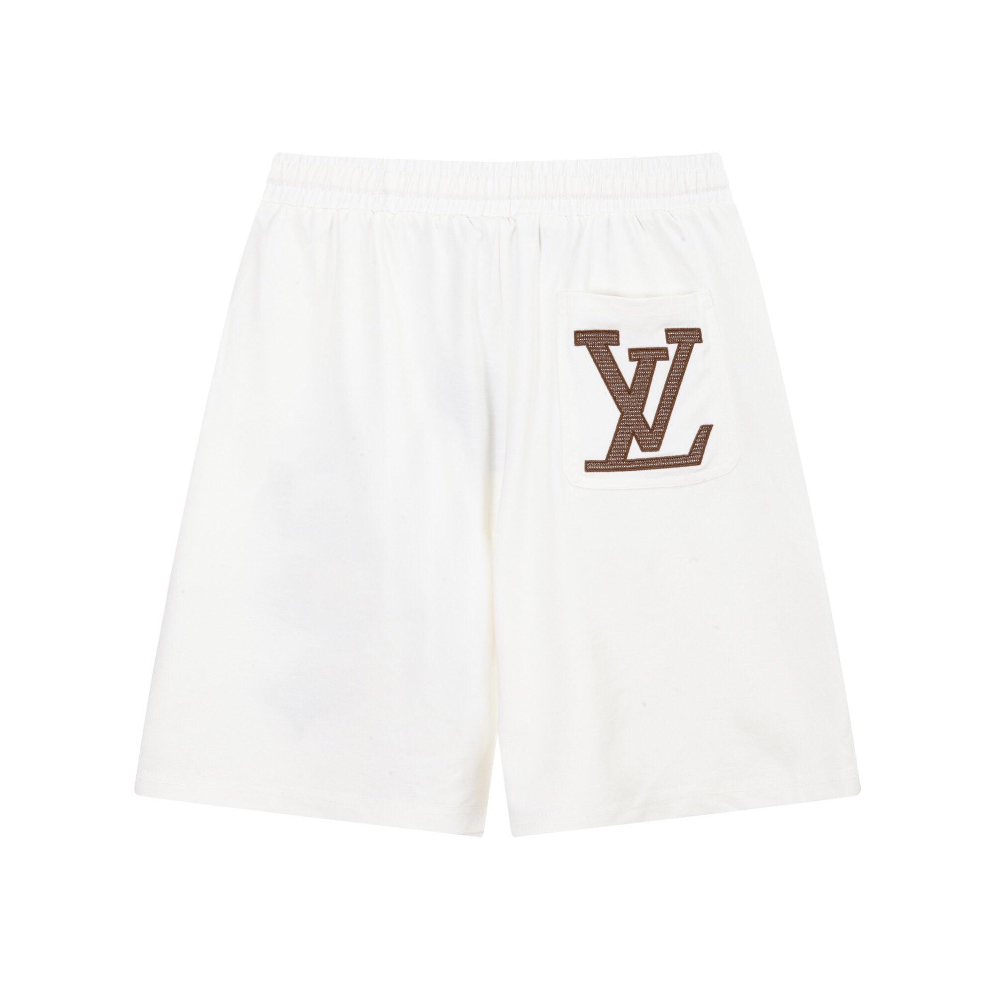 Louis Vuitton Sport Short Pant 'White' - Banlieue91