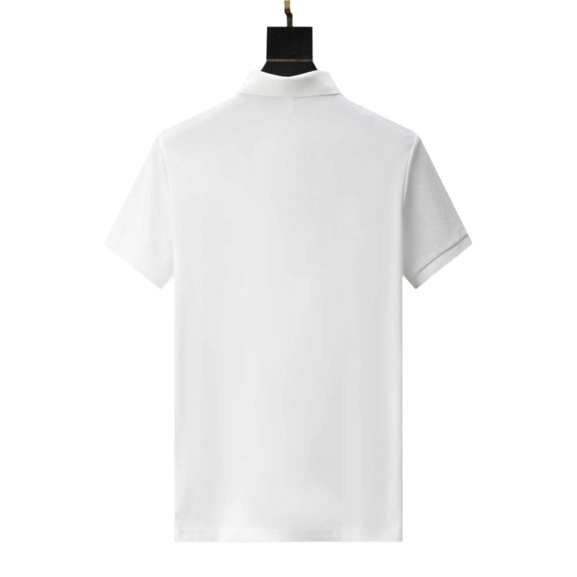 Balenciaga White T-Shirt With Collar - Banlieue91