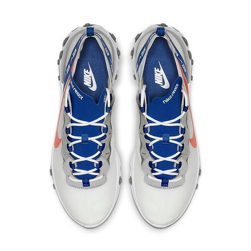 Nike React Element 55 'White Game Royal Habanero Red' - Banlieue91