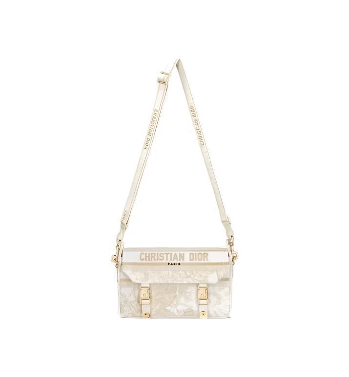 Christian Dior Canvas Diorcamp Messenger in White Gold - Banlieue91
