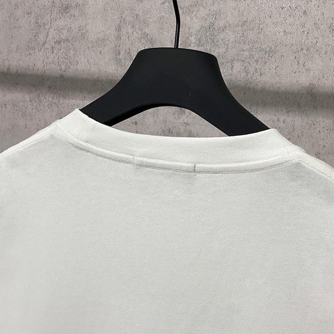 Balenciaga Cream T-Shirt Without Collar - Banlieue91
