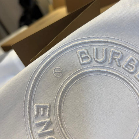 Burberry T-Shirt Without Collar 'White' - Banlieue91