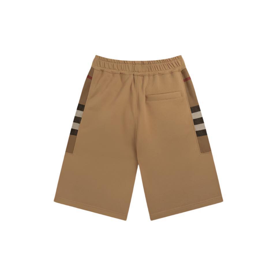Burberry Men's Striped Cotton Knit Basketball Shorts 'Beige' - Banlieue91