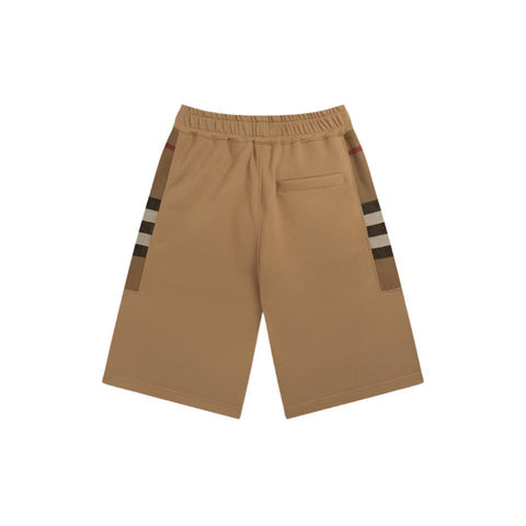 Burberry Men's Striped Cotton Knit Basketball Shorts 'Beige' - Banlieue91
