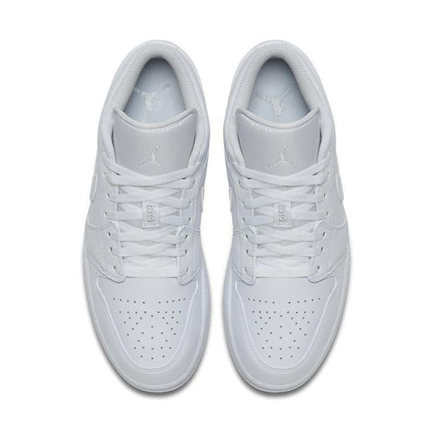 Air Jordan 1 Low 'Triple White' - Banlieue91