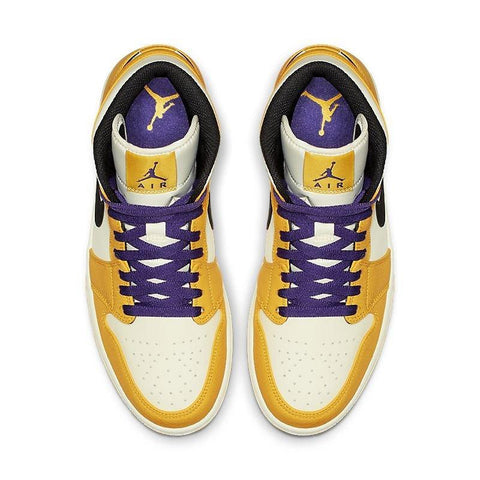 Air Jordan 1 Mid 'SE Lakers' - Banlieue91