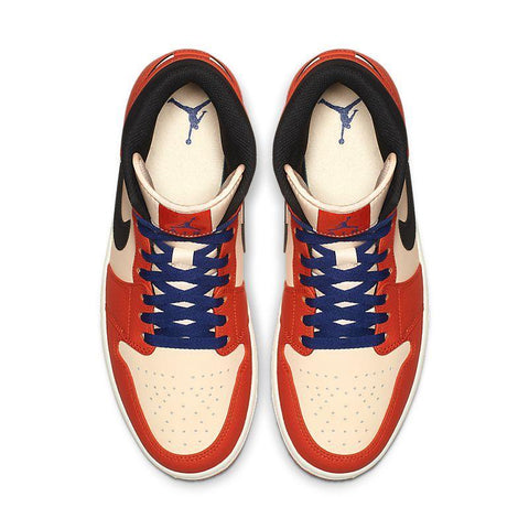Air Jordan 1 Mid 'Team Orange Black' - Banlieue91