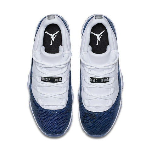Air Jordan 11 Retro Low 'Snake Navy' - Banlieue91