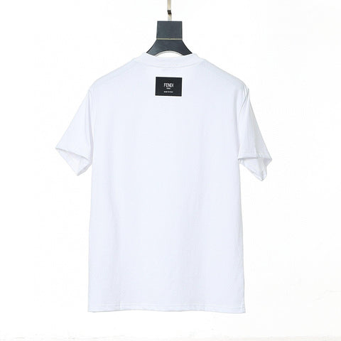 Fendi T-Shirt without Collar 'White' - Banlieue91