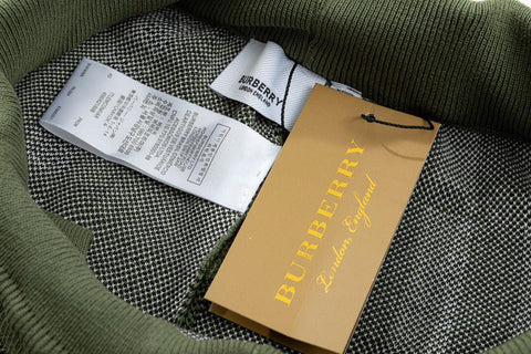 Burberry Men's Striped Cotton Knit Basketball Shorts 'Green' - Banlieue91