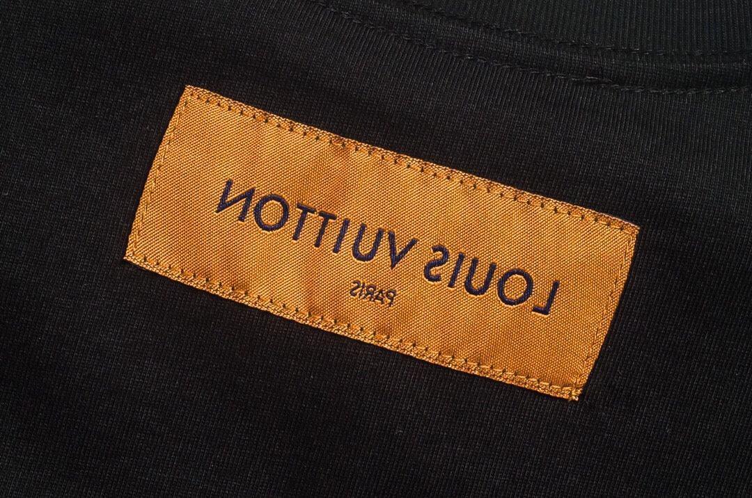 Louis Vuitton T-Shirt Without Collar 'Black' - Banlieue91