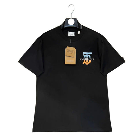 Burberry T-Shirt Without Collar 'Black' - Banlieue91