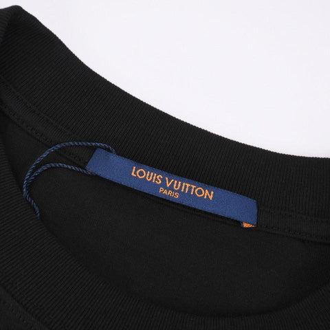 Louis Vuitton T-Shirt Without Collar 'Black' - Banlieue91