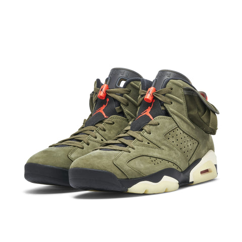AIR JORDAN 6 X TRAVIS SCOTT MEDIUM OLIVE