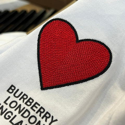 Burberry T-Shirt Without Collar 'White' - Banlieue91