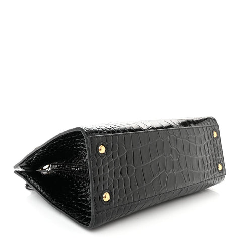 Burberry Crocodile Embossed Calfskin Mini Frances Tote - Banlieue91
