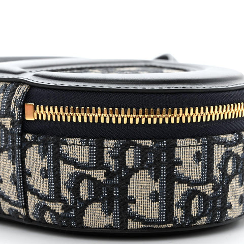 Christian Dior Signature Oval Camera Bag Calfskin with Embossed CD Signature - Banlieue91