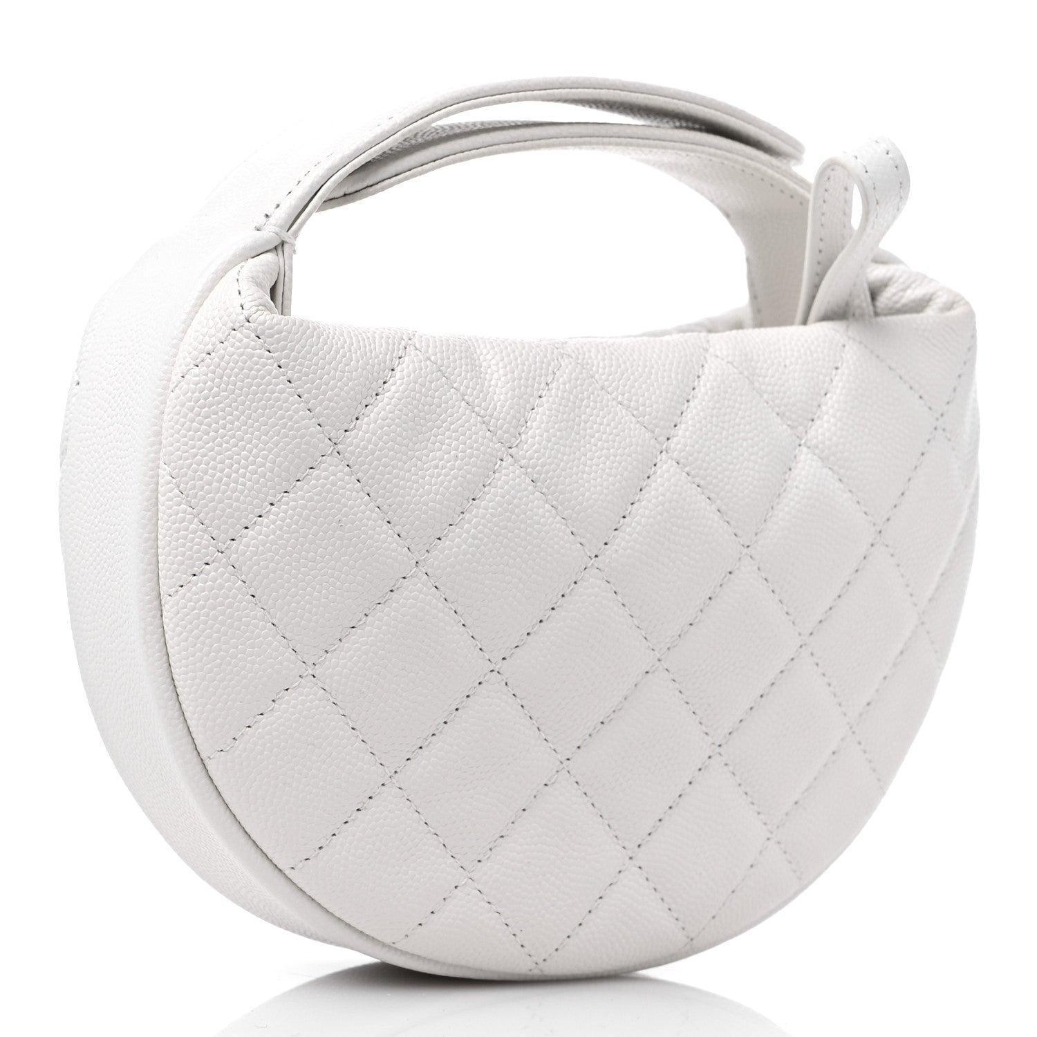 Chanel Caviar Quilted Polly Pocket Pouch Hobo - Banlieue91