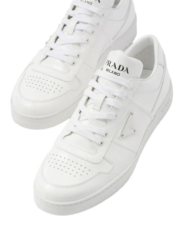 Prada Downtown nappa leather sneakers 'White' - Banlieue91