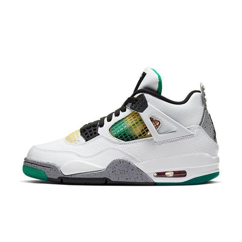 Air Jordan 4 Retro 'Lucid Green Rasta' - Banlieue91