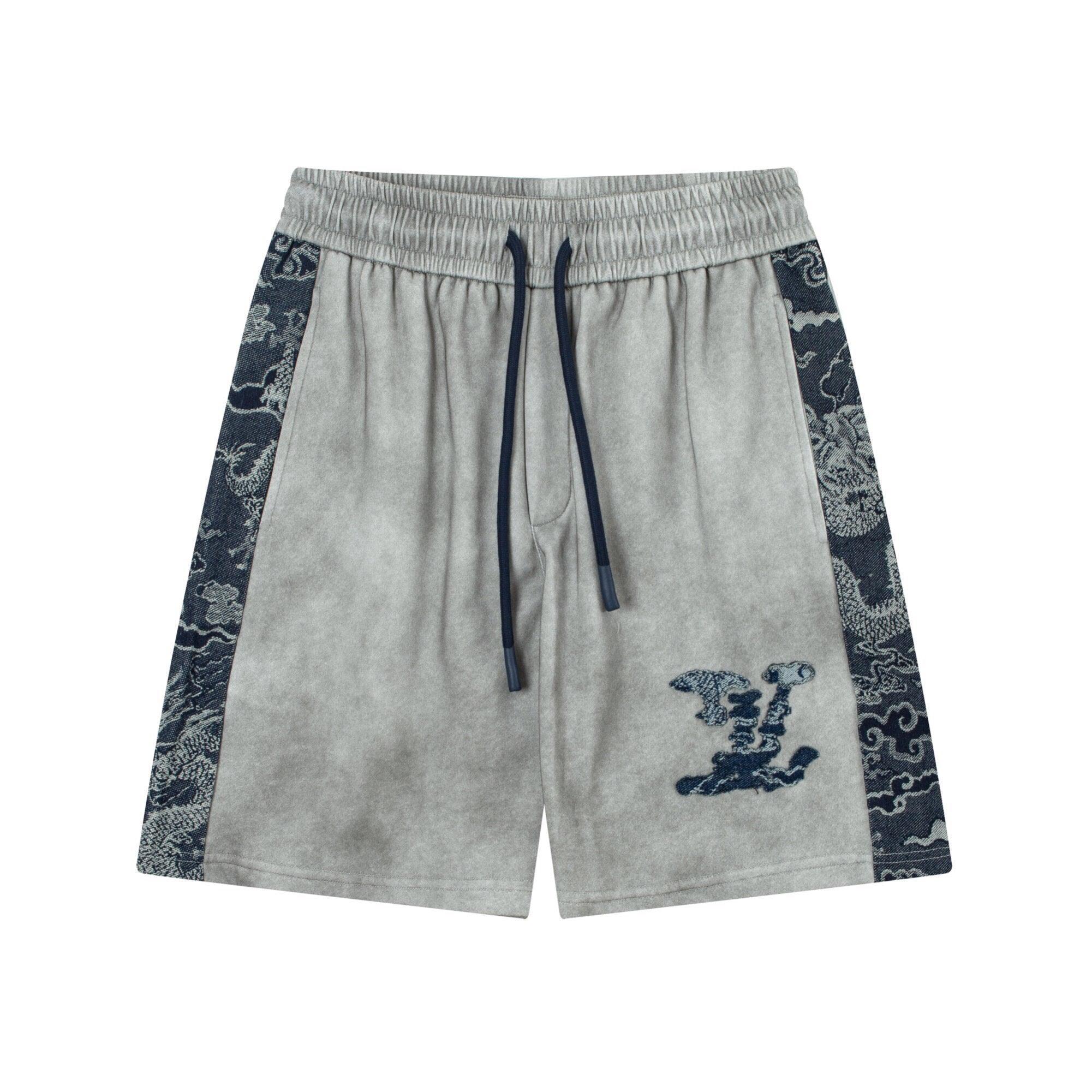 Louis Vuitton Sport Short Pant 'Grey/Blue' - Banlieue91