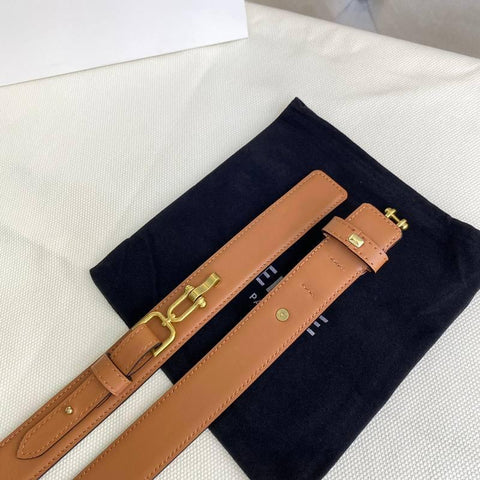 Celine Women Belt 'Brown' - Banlieue91