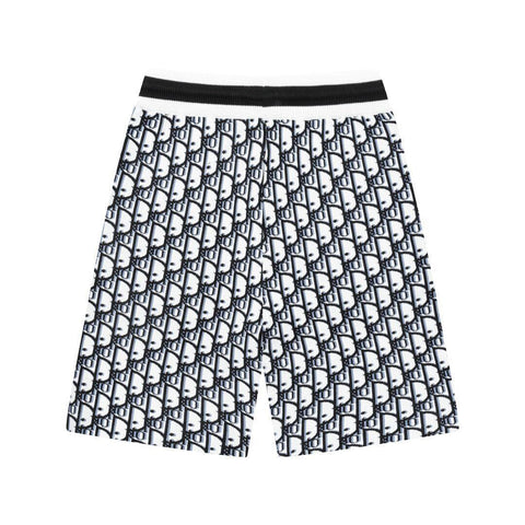 Dior Knit Basketball Shorts 'Black/White' - Banlieue91
