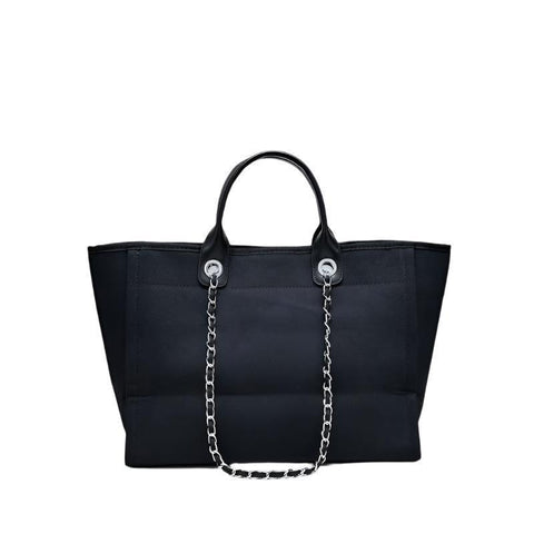 CHANEL MEDIUM BLACK PEARL BAG DEAUVILLE - Banlieue91