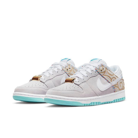 Nike Dunk Low 'SE Barber Shop Grey' - Banlieue91