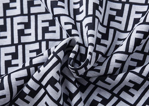 Fendi Navy T-Shirt With Collar - Banlieue91