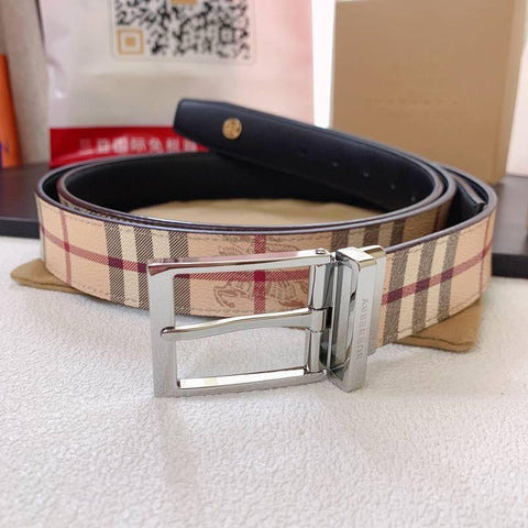 Burberry Leather Vintage Belt - Banlieue91